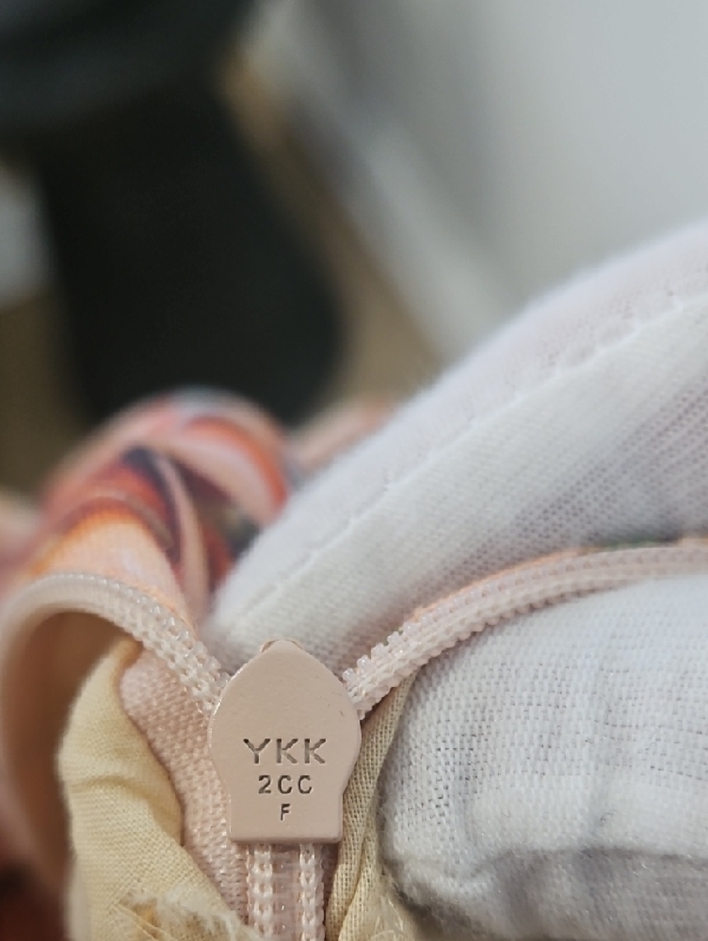 Zimmermann Peach & Floral Tie-Back Mini Dress - Picture 6 of 12